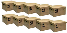 Brown Cardboard Storage Boxes