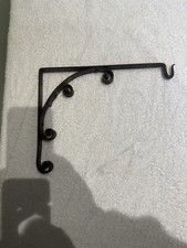 Antique Wrought Iron Hanging Basket Bracket Hook