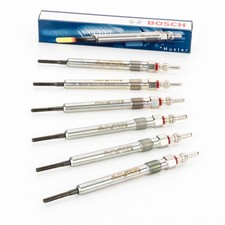 6x Glow Plugs original Bosch