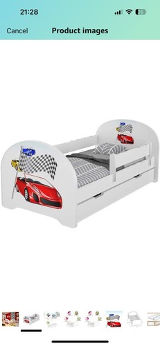 Kids bed nearly - nearly,
