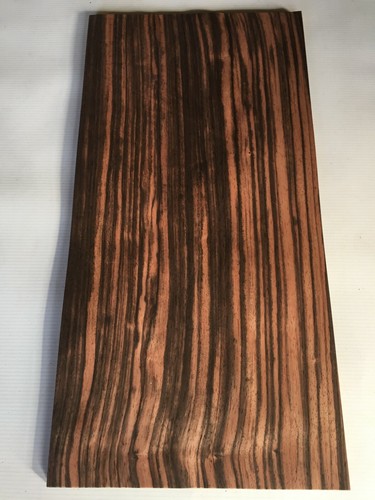 Ebony macassar veneer real - ebony,
