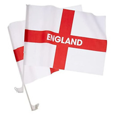 2 x ENGLAND CAR WINDOW FLAGS