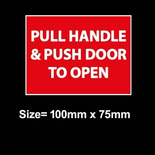 Pull handle and push - pull,