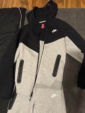 Grey Heather & Black Nike Tech