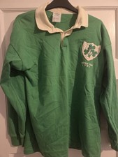 Ireland L/S Home Rugby Shirt 1991 PUMA Adults X Large 