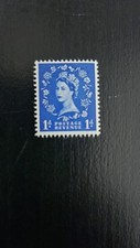 Queen Elizabeth II Postage Revenue Stamp 1d