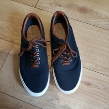 Men's Blue Canvas Sneakers