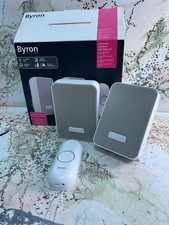 BYRON WIRELESS DOOR BELL BOXED