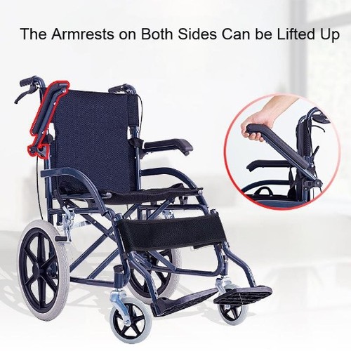 Self propelled wheelchair - propelled,