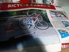 Roadster Universal 3 Bicycle Carrier Rack New in Damaged Packaging