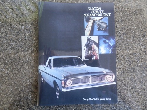 Ford falcon ute brochure - ford,