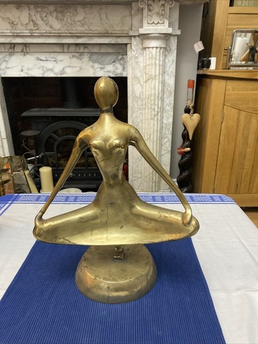 Brass figurine yoga - yoga, meditation