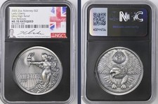 2025 Alderney UK £2 LADY