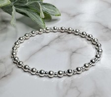 Sterling Silver Bead Stretch