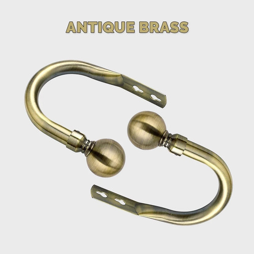 Crystal metal curtain hold - metal,