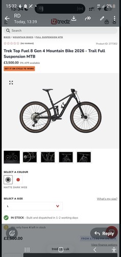 Trek fuel full suspension - fuel,