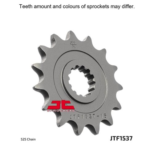Steel front sprocket - front, 15t