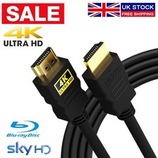 HDMI CABLE 4K ULTRA HD LEAD 2.0 60HZ SHORT & LONG 0.5M 1M 1.5M 1.8M 6FT 2M 3M 5M