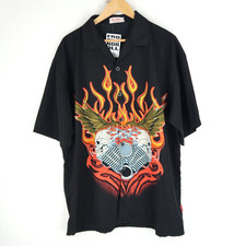 Vintage Flame Graphic Shirt