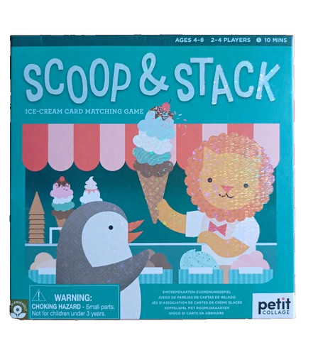 Petit collage scoop - scoop, stack