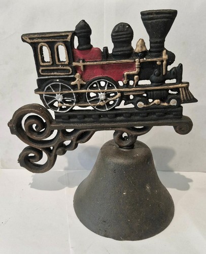 Vintage cast iron - iron, doorbell