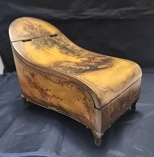 Vtg Neoclassical French Chaise
