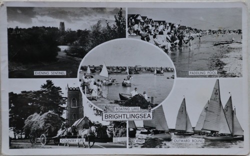 Old postcard 1959 - old,