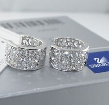 White / Rose Gold Filled made with Swarovski Crystal Earring or Necklace