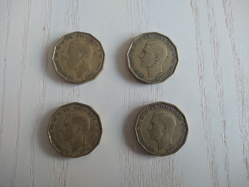 Coins three pence - coins, 4