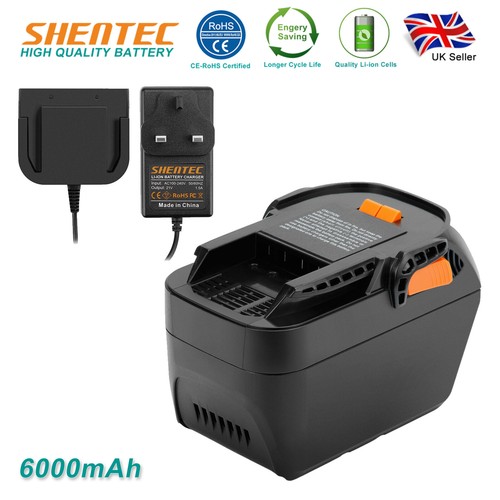 18v 6000mah ion for aeg - 6000mah, li-ion