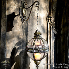 Antique Gold Hanging Lantern