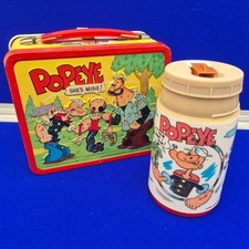 Popeye Lunchbox With Thermos
