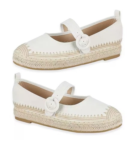 Ladies espadrille mary jane - espadrille,