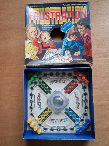 Vintage frustration board game - frustration,
