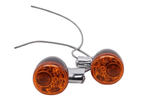 Led indicator pair orange - led,