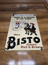 Original Vintage Enamel Bisto