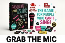🎯 Grab The Mic Family Karaoke Party Game – Fun Gift for Kids & Adults 🎤