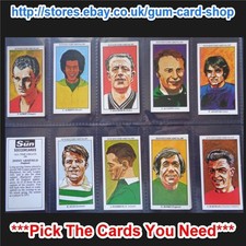 THE SUN SOCCERCARDS 1978-79