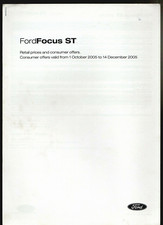 Ford focus prices - st, &