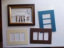 CIGARETTE CARD MOUNTING & FRAMING KIT FOR 3 STANDARD CARDS