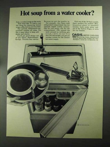 1968 oasis water coolers - oasis,