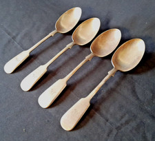 4 x Antique Silver Plated