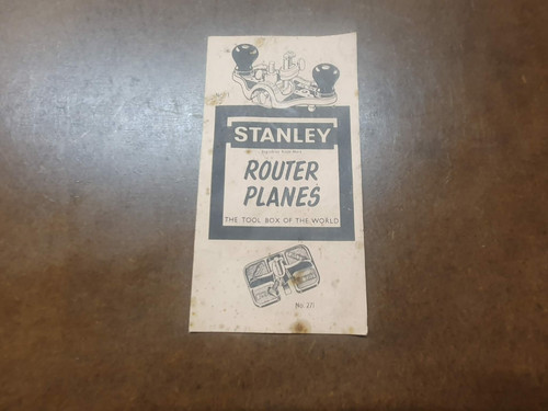 Vintage stanley router - stanley,
