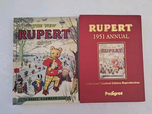Vintage 1951 rupert - vintage, annual