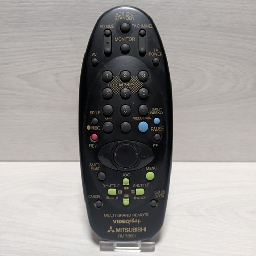 Mitsubishi rm73501 vcr - tv,