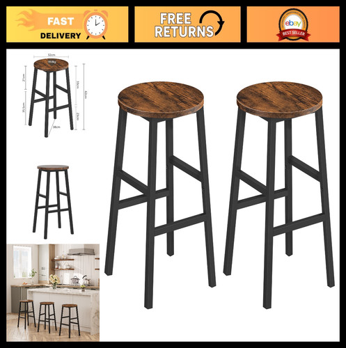 Set round bar stools - set, of