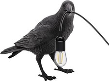 Resin Lucky Black Bird Crow