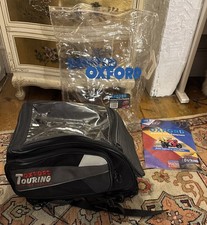 Oxford Touring Lifetime Luggage Motorcycle Tank Bag Two-Tier Multi Purpose VGC