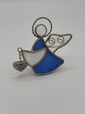 Vintage Blue Stained Glass