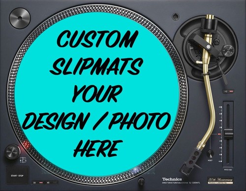 Pair custom slipmats for - pair,